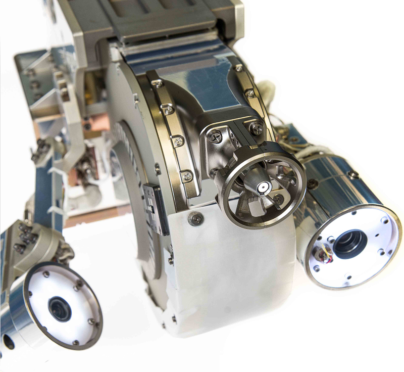 Illustration for article titled This Robot is All Eyes to Inspect Satellites in Orbit